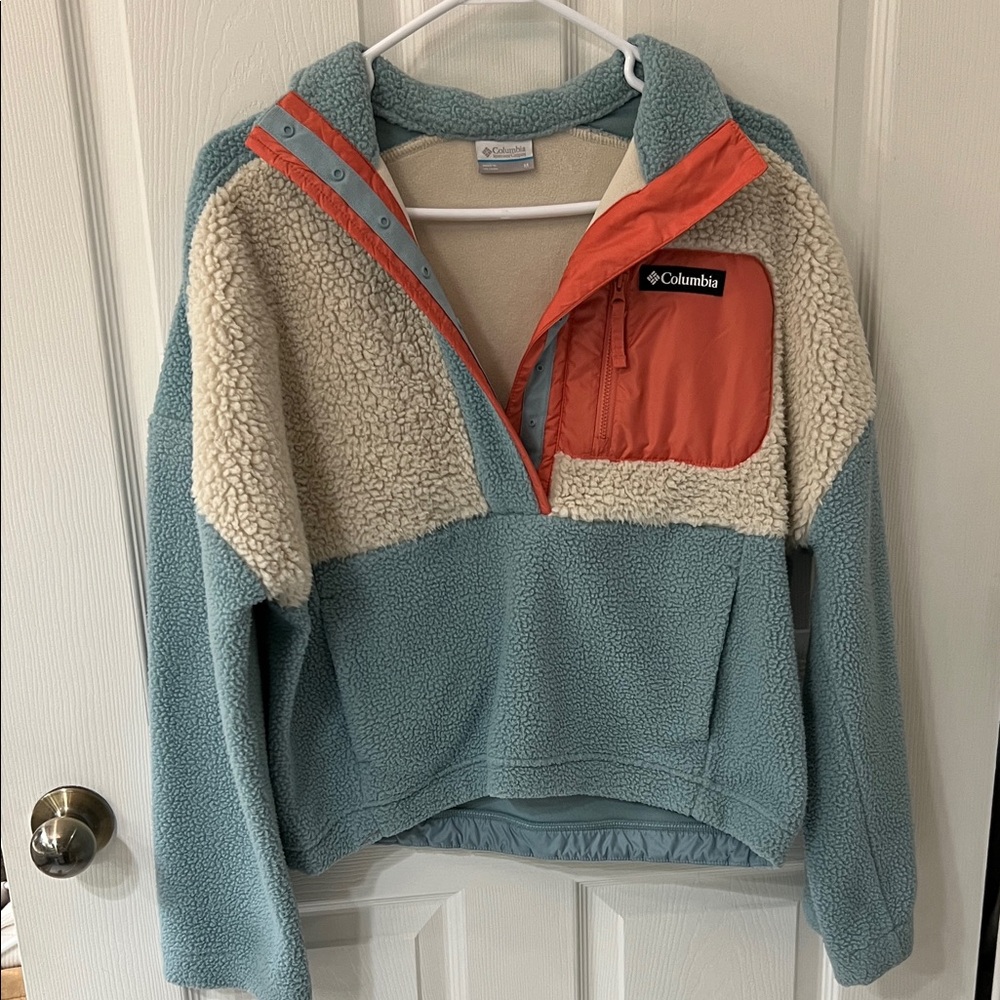 Columbia half snap fleece pullover